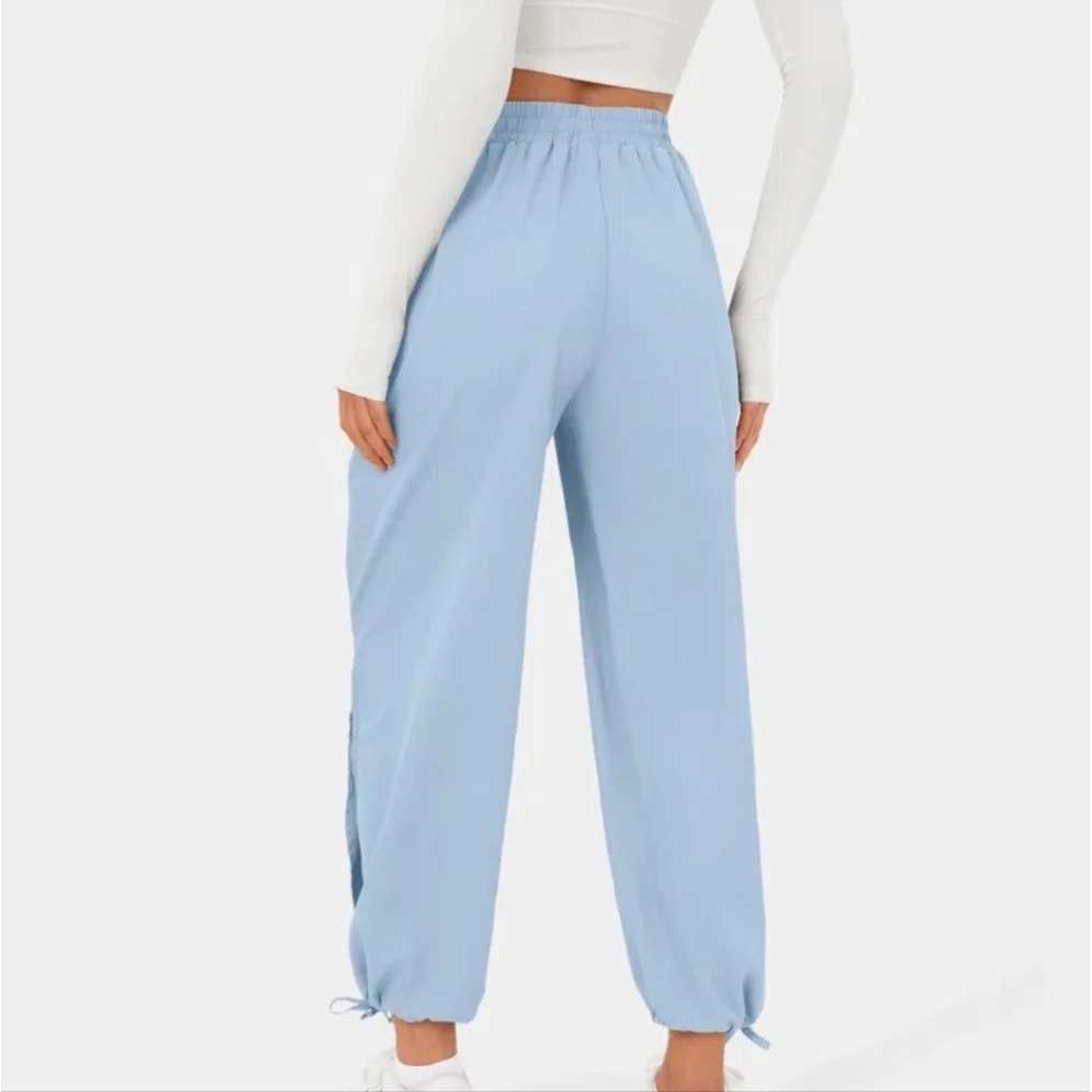 Halara Breezeful High Waisted Drawstring Hem Wide Leg Convert Jogger Pants NWT S - Picture 3 of 16